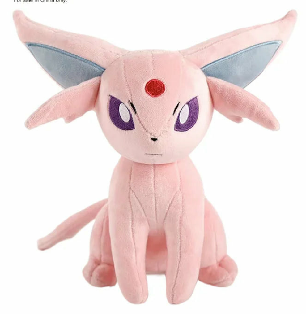 Peluches Pokémon Évoli et ses Évolutions — 24 cm | Kawaii et Douces