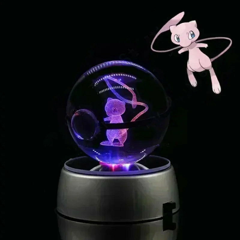 Boule de Cristal Pokémon 3D Mew
