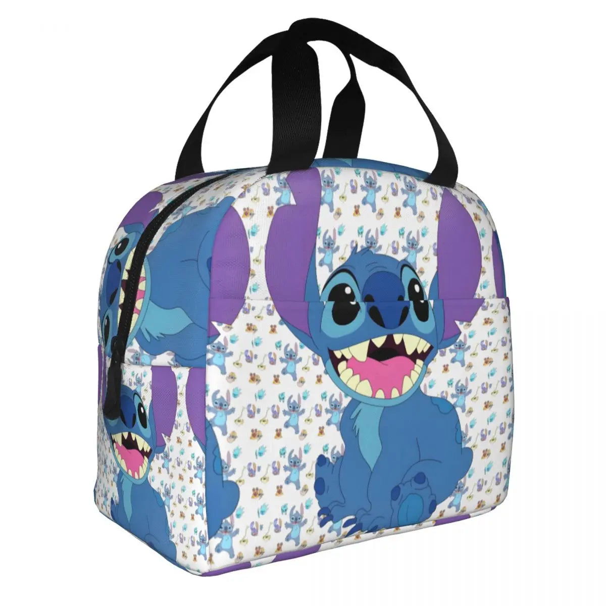 Sac Isotherme Stitch content – Lunch Bag Léger et Résistant pour Pique-Nique et Déjeuners (22x20x13 cm)