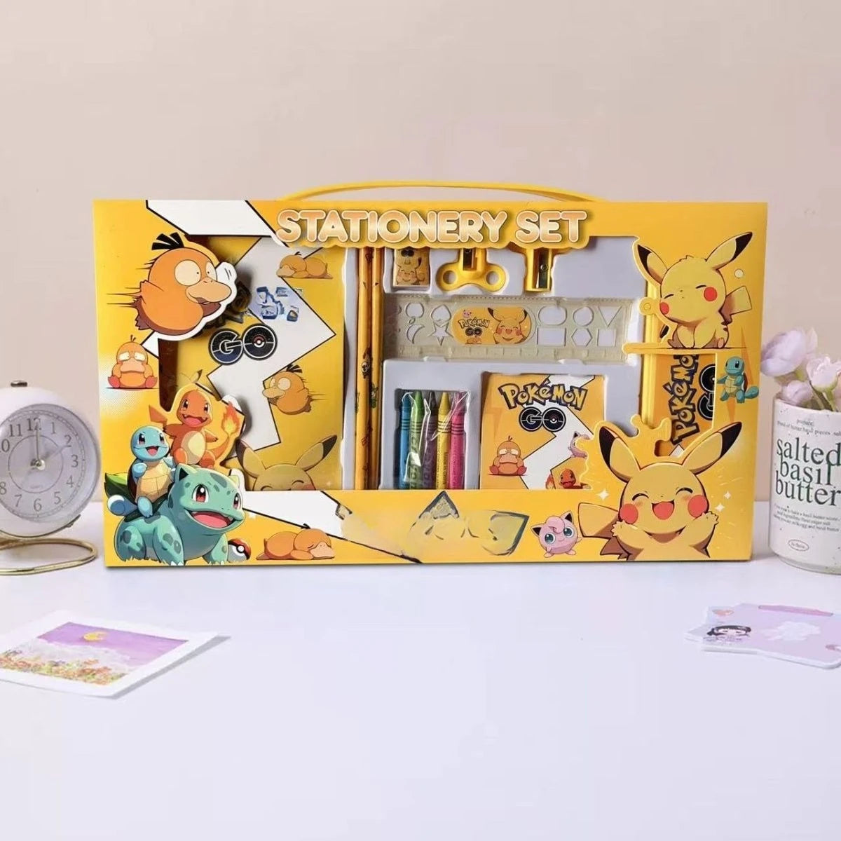 Ensemble de Papeterie Pokémon 14pcs – Le Kit Scolaire Complet