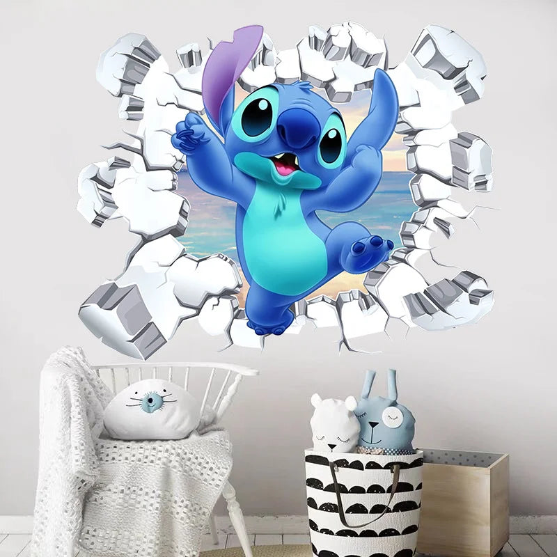 Sticker mural Stitch