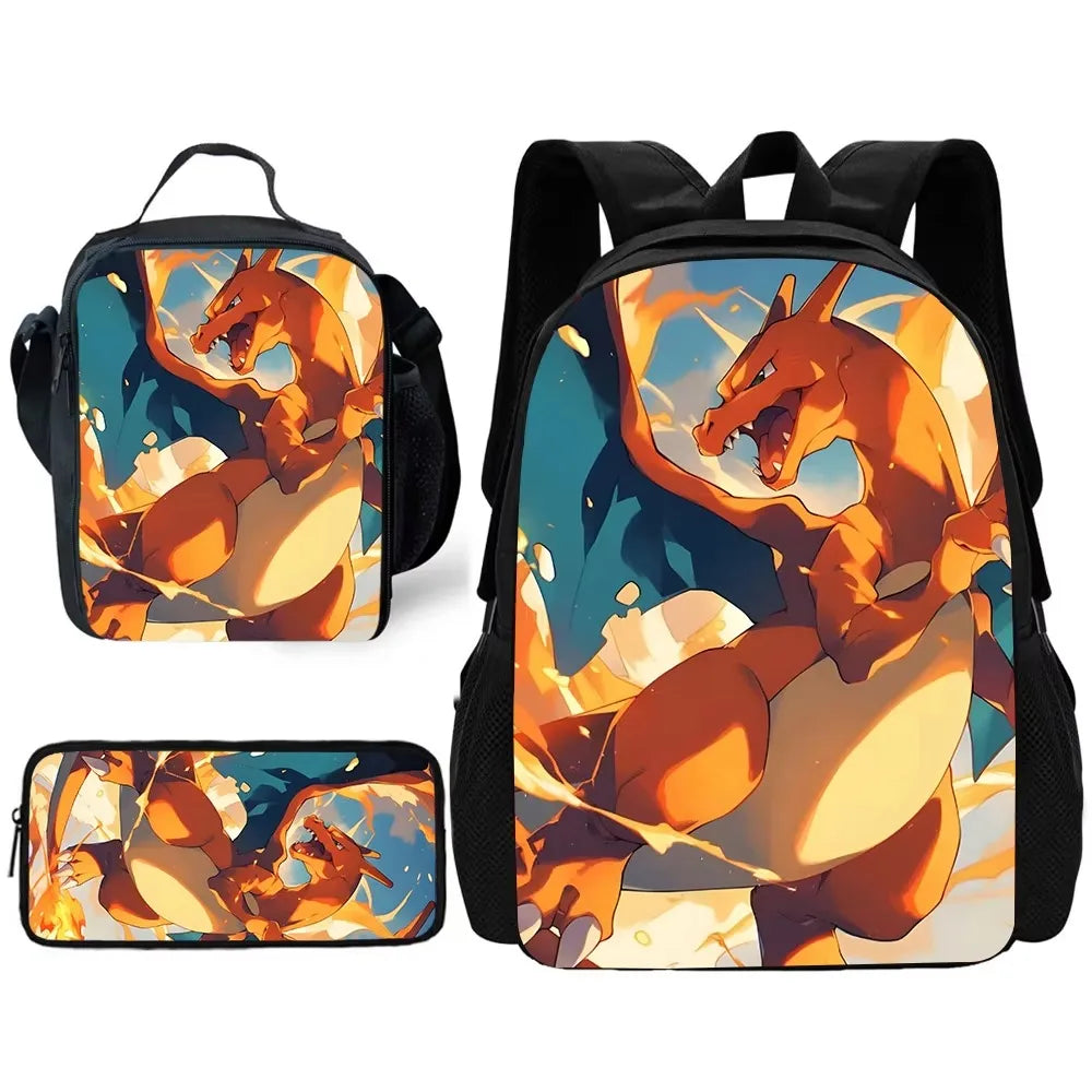 Set sac à dos Dracaufeu (Pokémon)