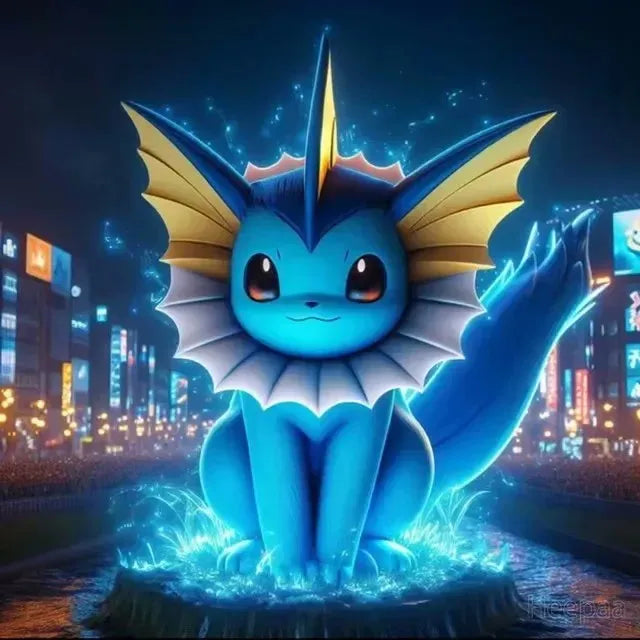 Tableau Diamant Pokémon Aquali – Kit Diamond Painting Complet