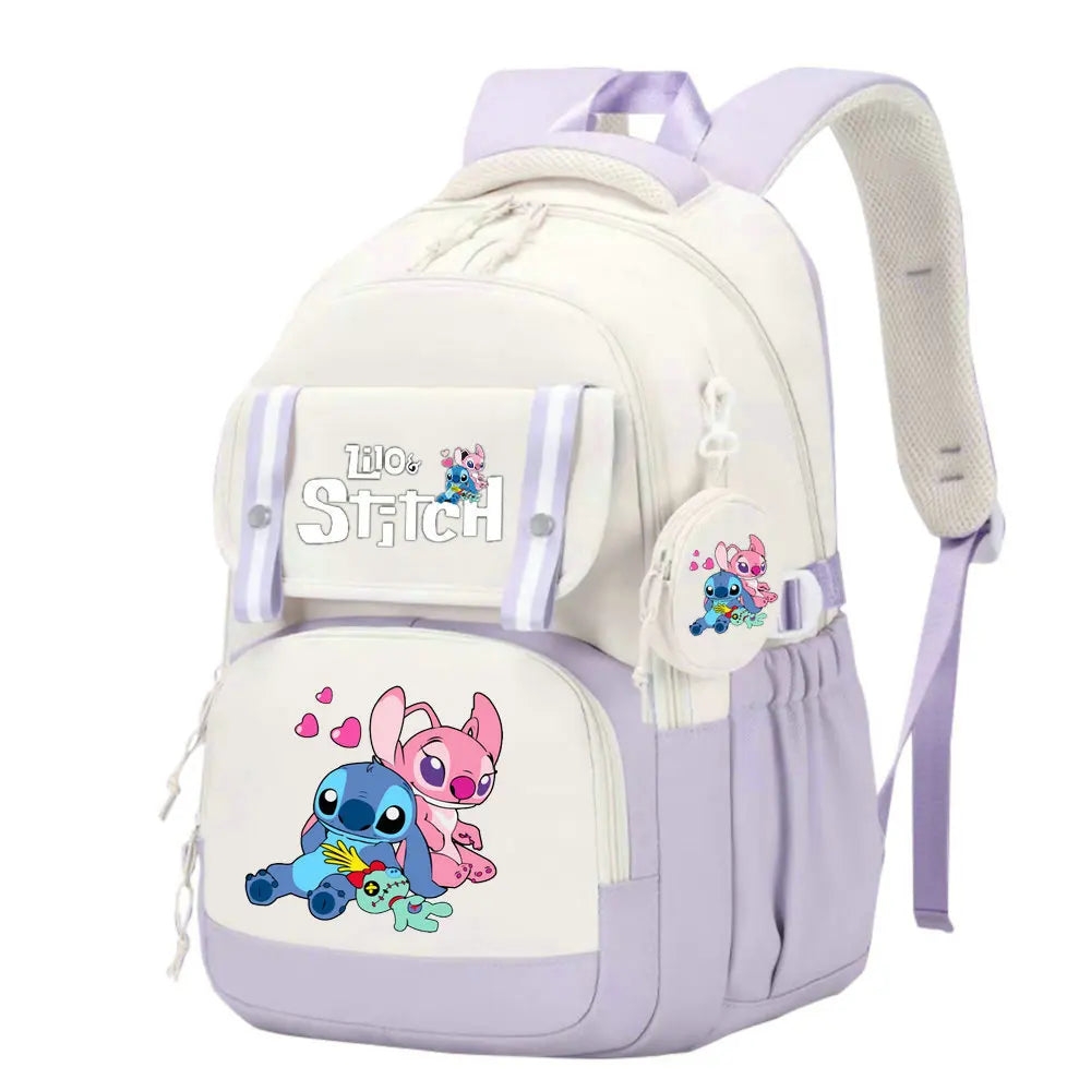 Sac à Dos Disney Stitch - Cartable, Sac de Voyage & École