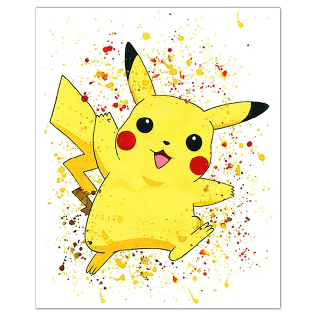 Poster Pokémon Pikachu – Affiche Murale Déco Chambre & Gaming
