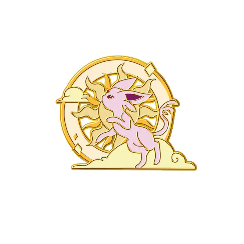 Broches Pokémon Évolutions d'Évoli – Émail et Métal