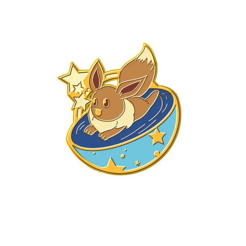 Broches Pokémon Évolutions d'Évoli – Émail et Métal