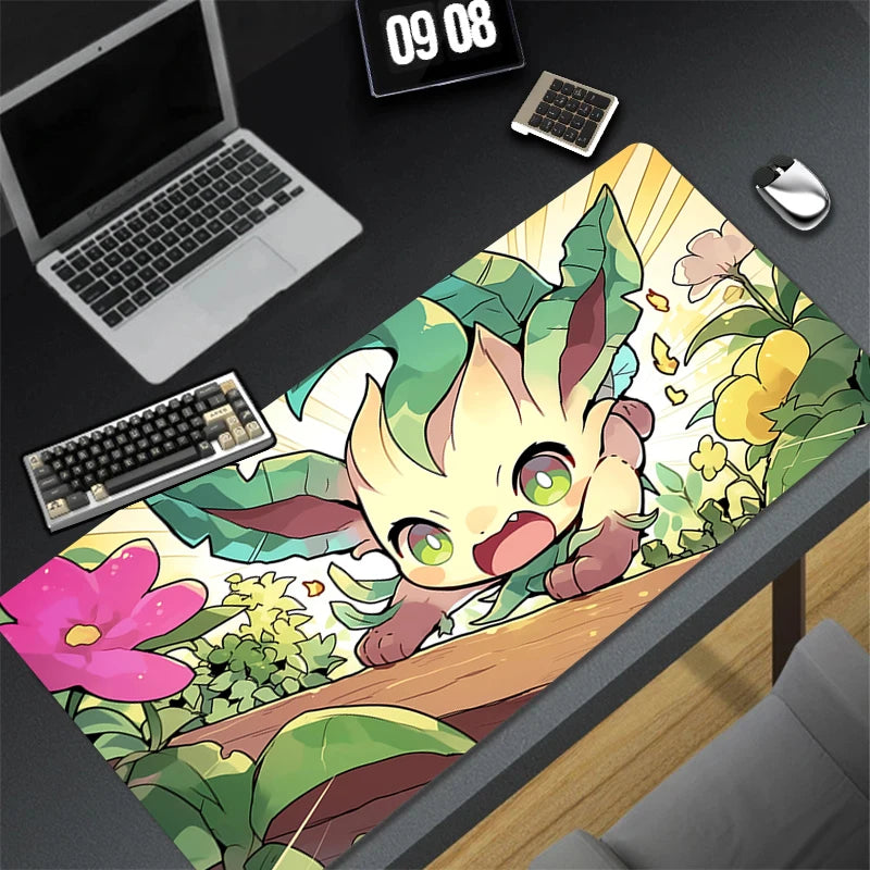Tapis de souris XXL Pokémon Évolitions – Evoli & ses évolutions en version gaming ! ⚡🔥❄️🌿