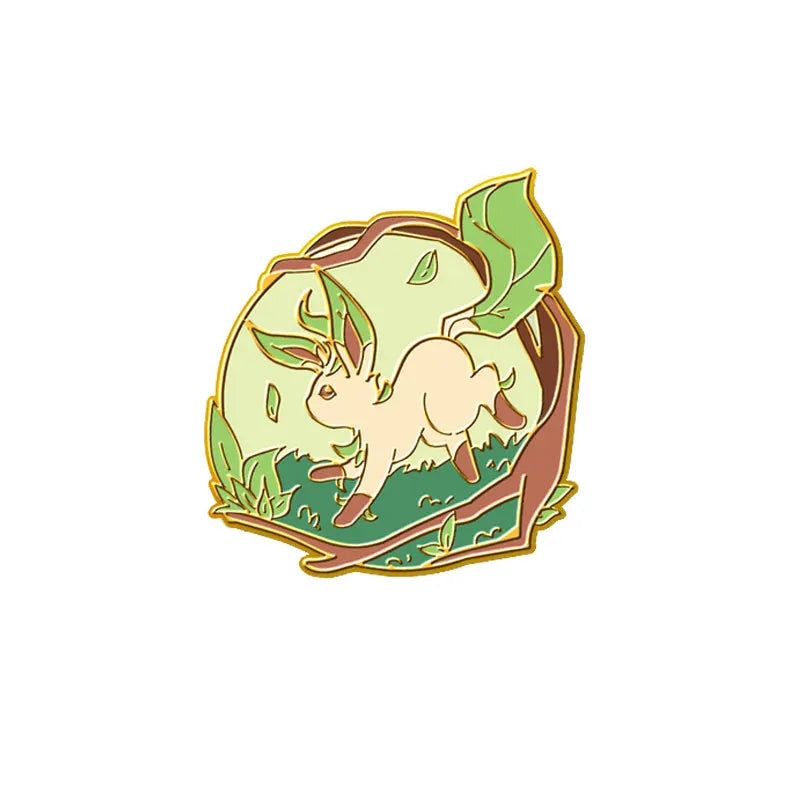 Broches Pokémon Évolutions d'Évoli – Émail et Métal