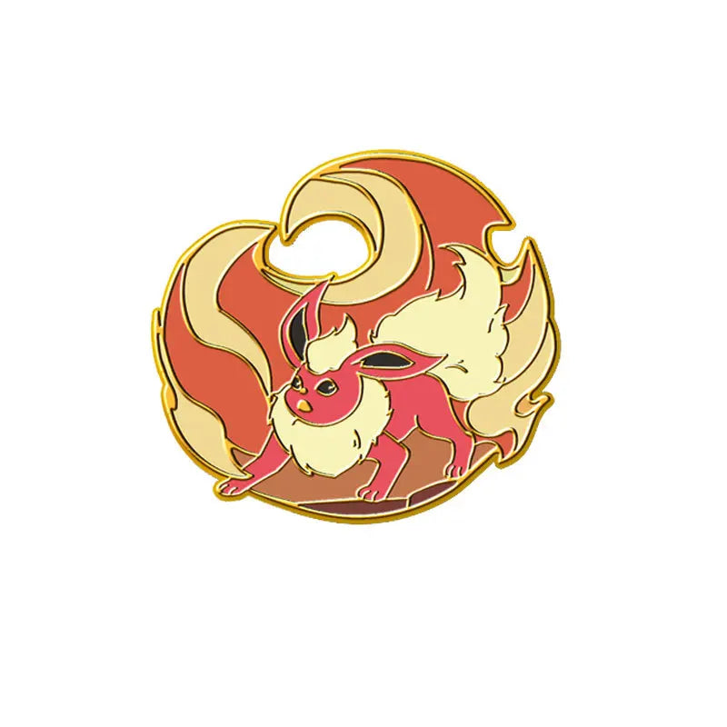 Broches Pokémon Évolutions d'Évoli – Émail et Métal