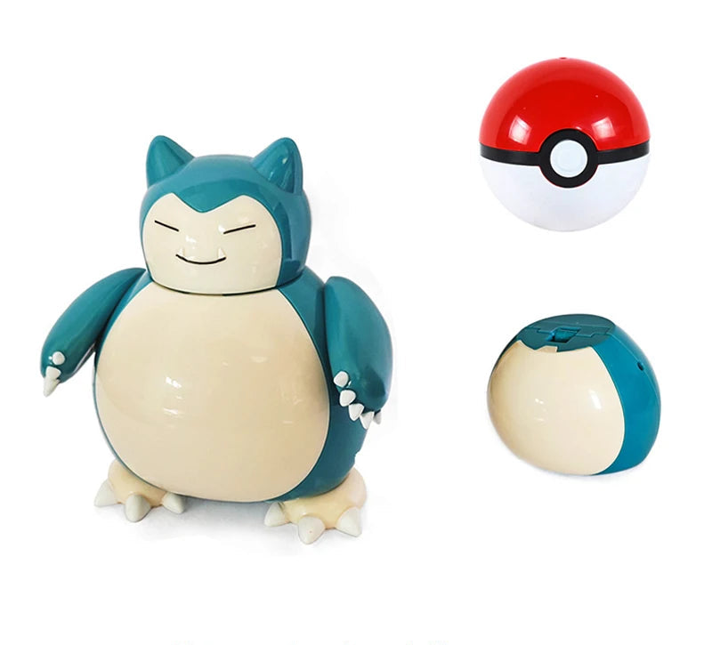 Pokéball Transformable Ronflex – Figurine Pokémon