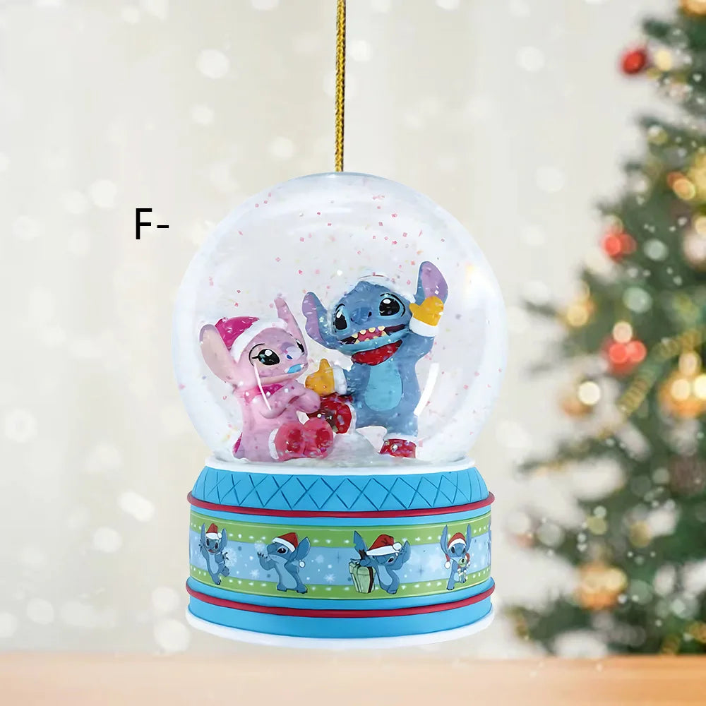 Pendentif de Noël Disney Stitch – Décoration en acrylique 2D