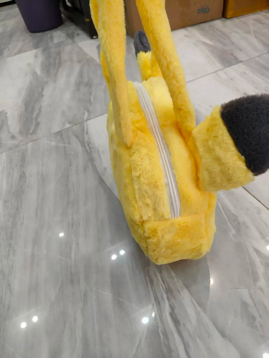 Sac Bandoulière Peluche Pokémon Pikachu – Grand Format Fourre-Tout Tout Doux