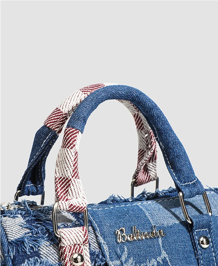 Sac Bandoulière Denim Stitch – Compact, Stylé & Pratique