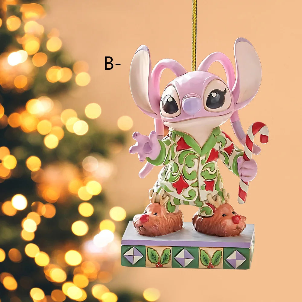 Pendentif de Noël Disney Stitch – Décoration en acrylique 2D