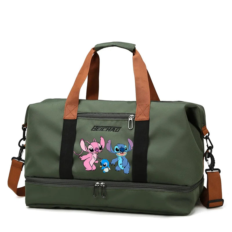 Sac de Voyage Disney Stitch - Grand Format, Léger et Imperméable