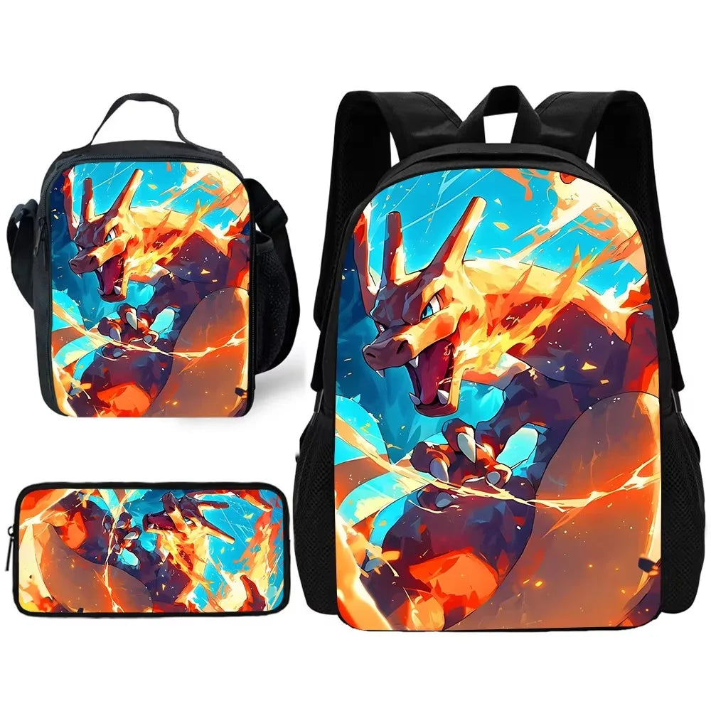 Set sac à dos Dracaufeu (Pokémon)