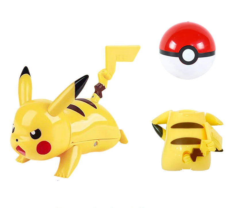 Pokéball Transformable Pikachu – Figurine Pokémon