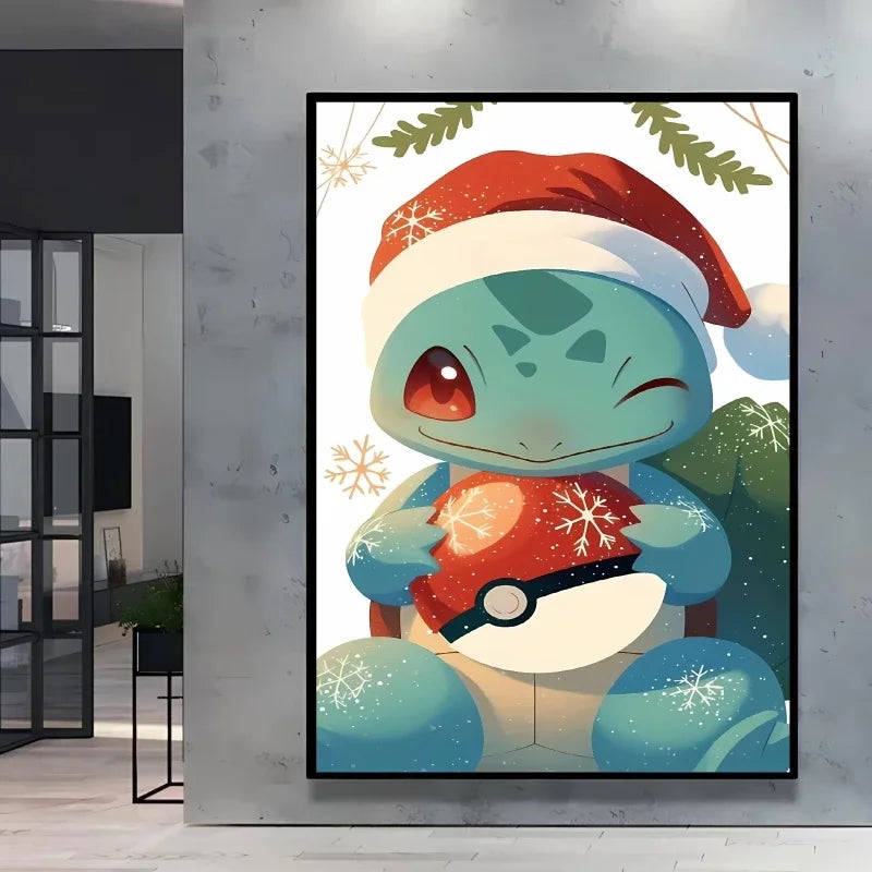 Diamond Painting Pokémon Bulbizarre – Diamants Ronds à Réaliser Soi-Même