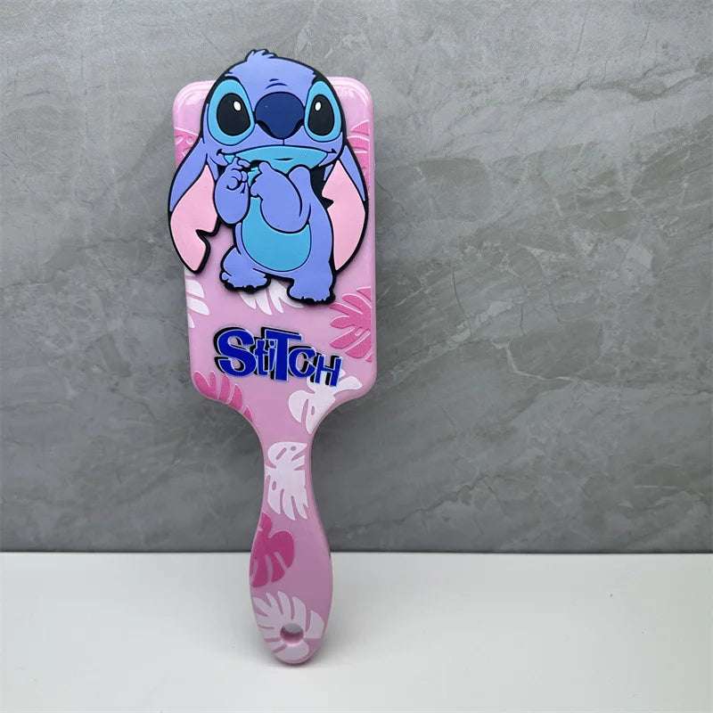 Brosse à cheveux Lilo & Stitch – Peigne coussin d’air avec massage doux
