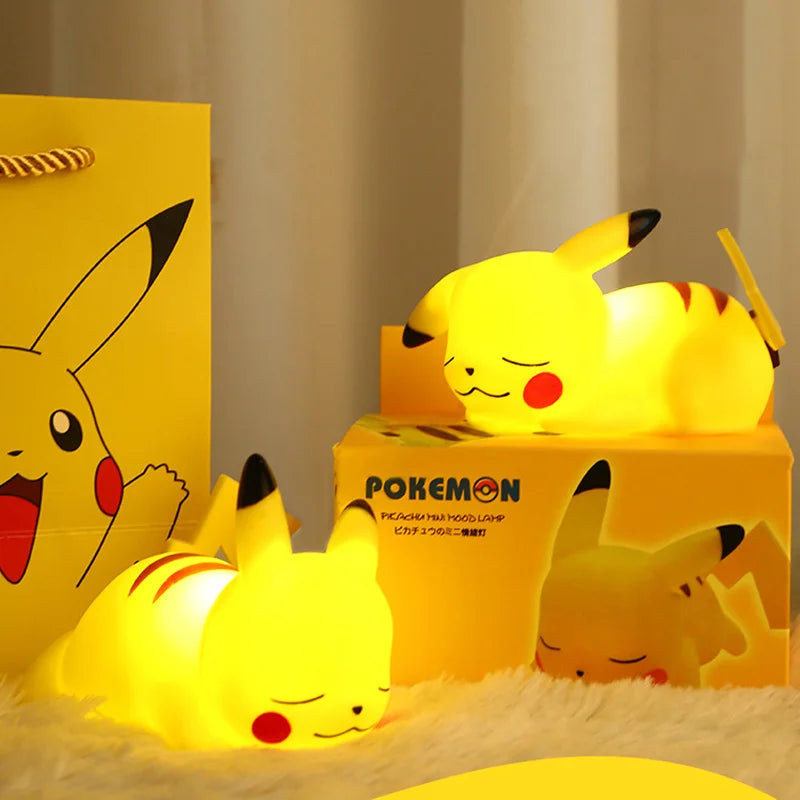 Veilleuse Pokemon Pikachu, Carapuce ou Salameche – veilleuse lumineuse mignonne pour enfants