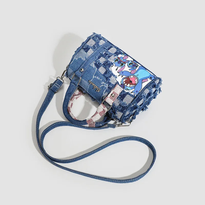 Sac Bandoulière Denim Stitch – Compact, Stylé & Pratique