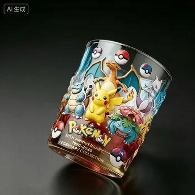 Coffret Collector : Verre Pokémon 30e Anniversaire (Série Limitée)