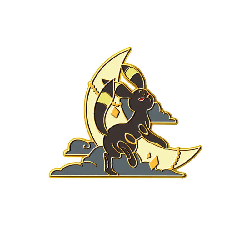 Broches Pokémon Évolutions d'Évoli – Émail et Métal