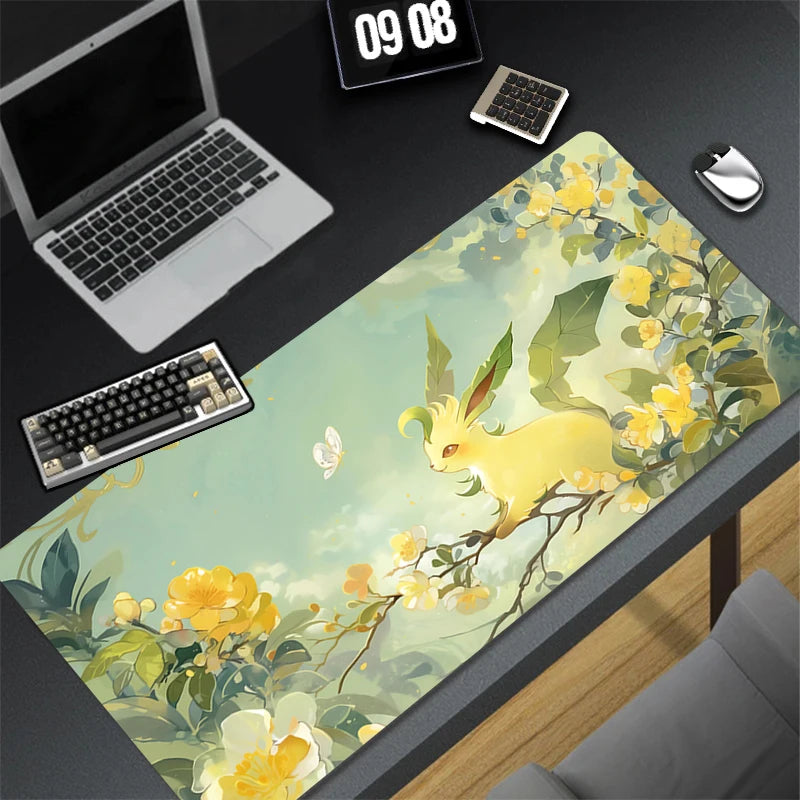 Tapis de souris XXL Pokémon Évolitions – Evoli & ses évolutions en version gaming ! ⚡🔥❄️🌿