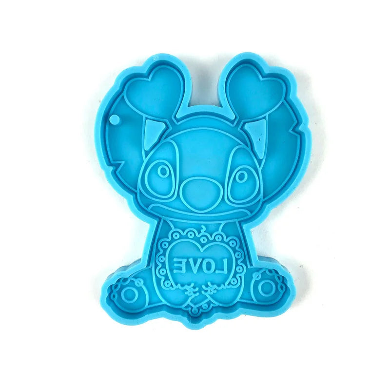 Moule en silicone Stitch - Disney | Pour biscuits, résine, chocolat et créations DIY