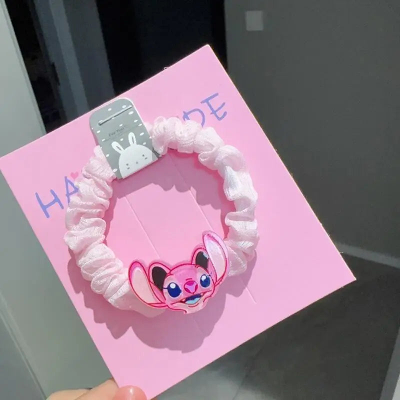 Chouchou Disney Stitch & Angel – Accessoire Cheveux Enfant