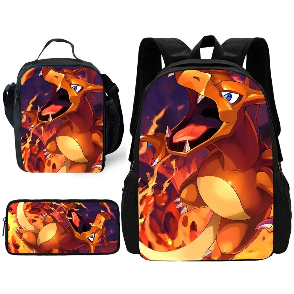 Set sac à dos Dracaufeu (Pokémon)