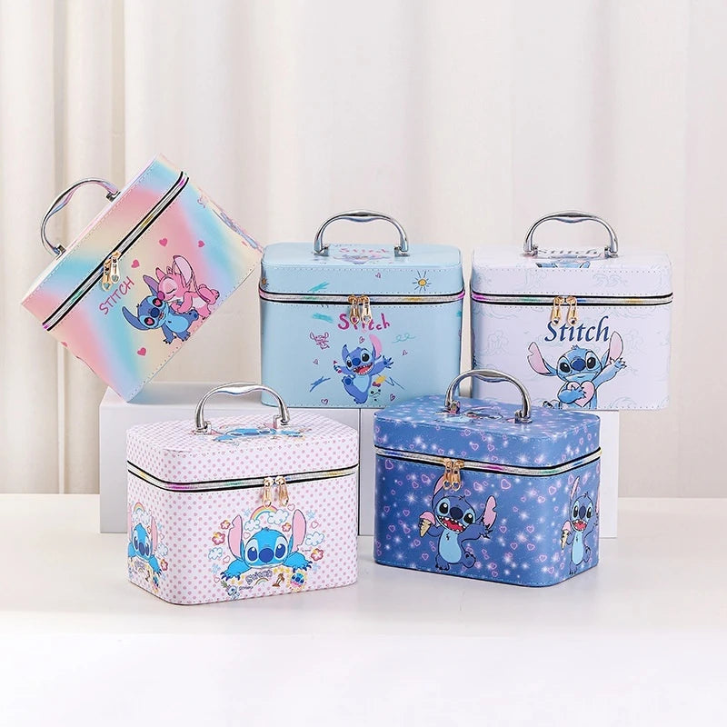 Coffrets de Rangement Stitch – Trousse Cosmétique 3 Tailles ( En lot de 3)