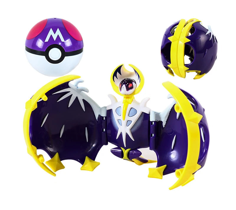 Pokéball Transformable Lunala – Figurine Pokémon