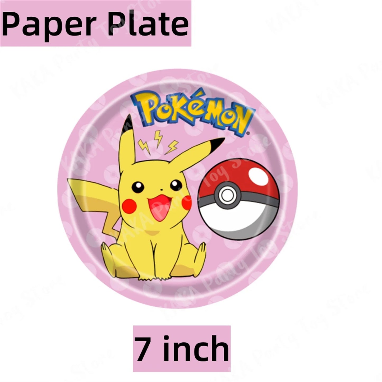 Kit Anniversaire Pokémon - 20personnes