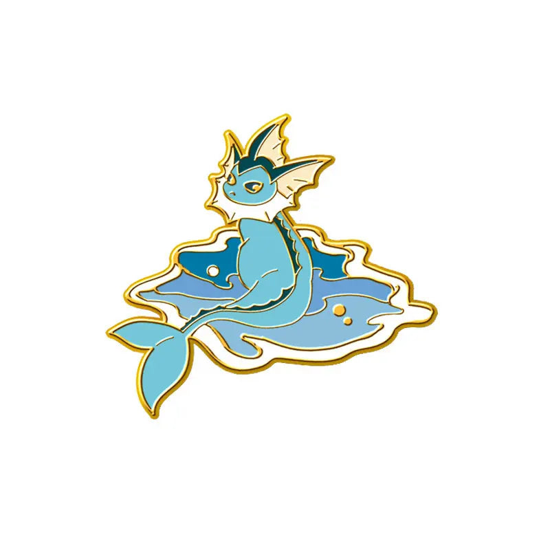 Broches Pokémon Évolutions d'Évoli – Émail et Métal