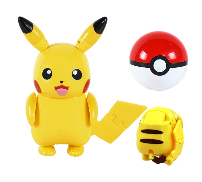 Pokéball Transformable Pikachu – Figurine Pokémon