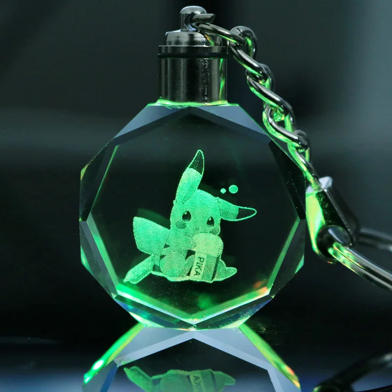 Pikachu Porte Cles Lumineux LED Pokemon