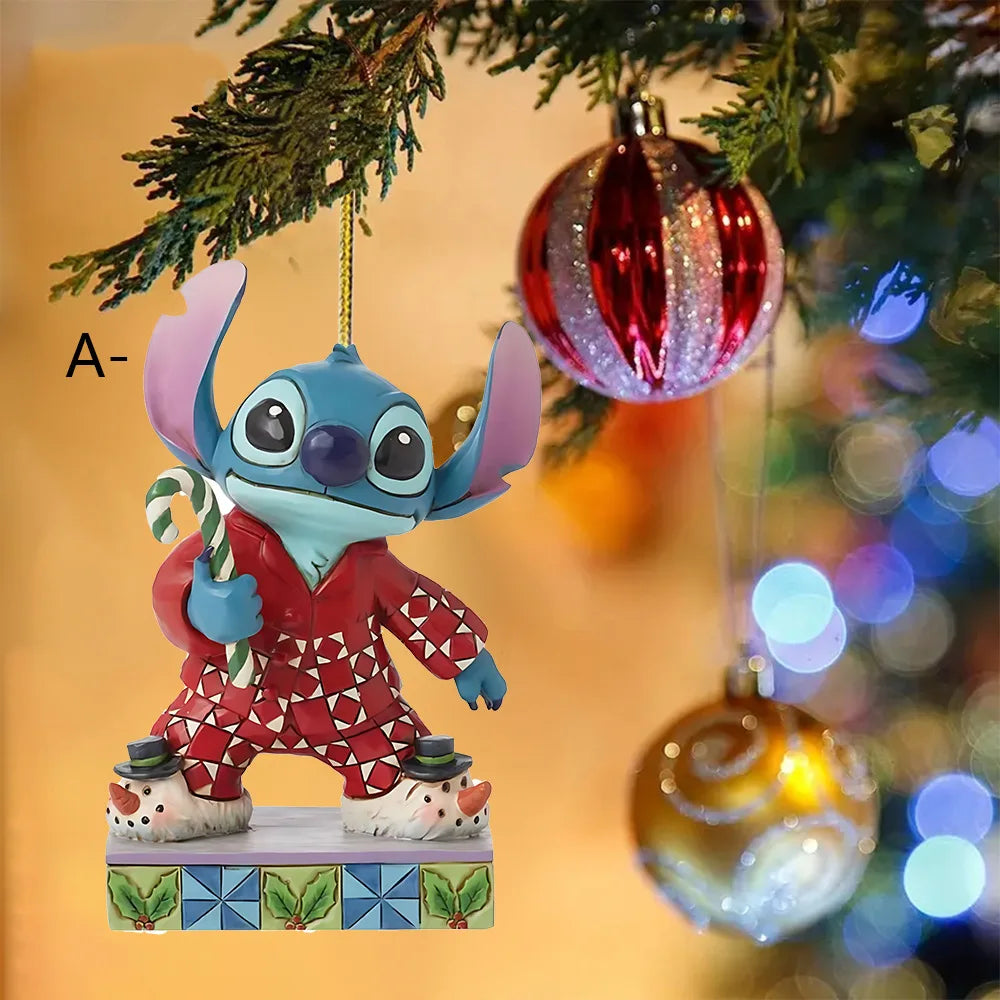 Pendentif de Noël Disney Stitch – Décoration en acrylique 2D