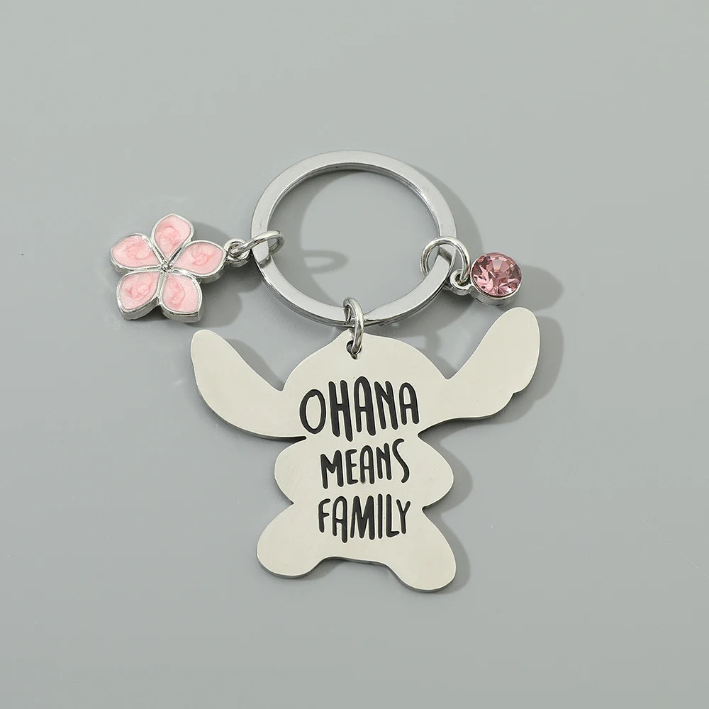 Porte-Cles Ohana rose
