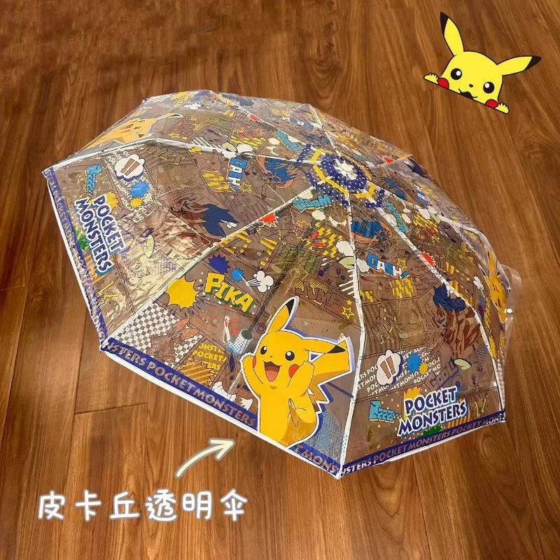 Parapluie Transparent Pokémon pour Enfants – Pikachu & Amis