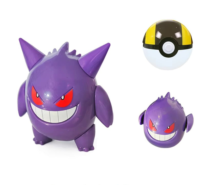 Ectoplasma Pokéball Transformable – Figurine Pokémon Surprise