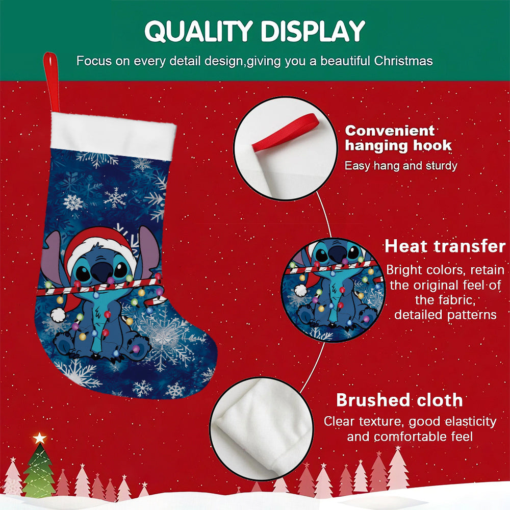 Chaussette de Noël Stitch assis – Ohana