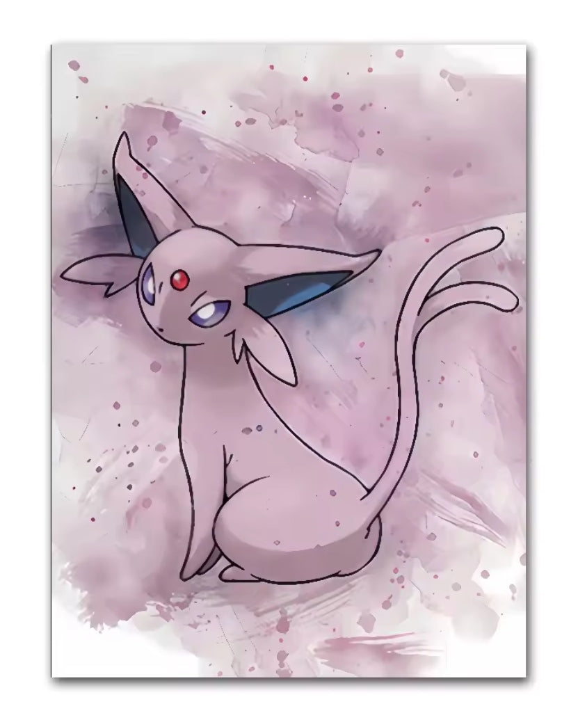Posters Evolitions Pokémon – Décoration Murale Kawaii | Plusieurs Tailles