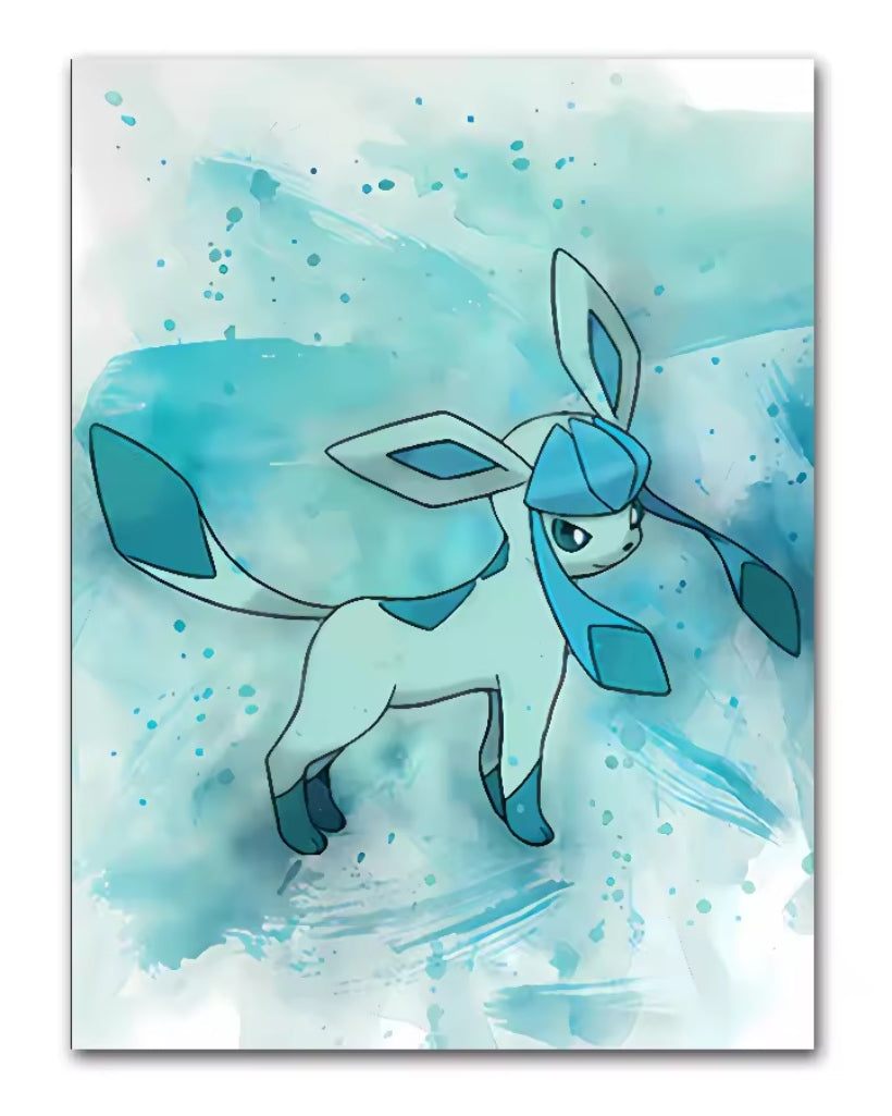 Posters Evolitions Pokémon – Décoration Murale Kawaii | Plusieurs Tailles