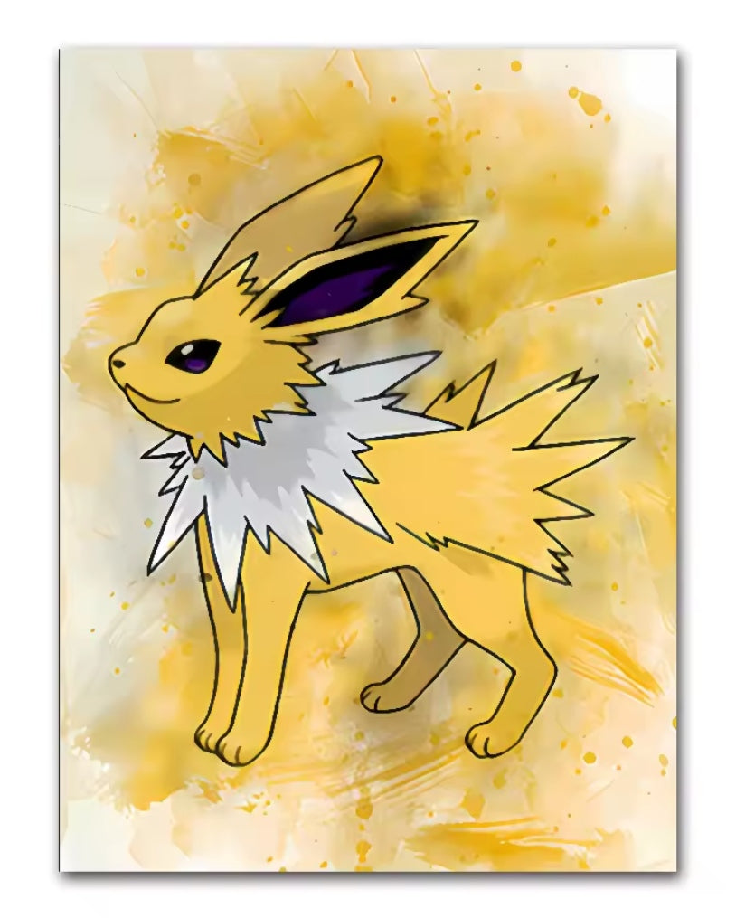 Posters Evolitions Pokémon – Décoration Murale Kawaii | Plusieurs Tailles