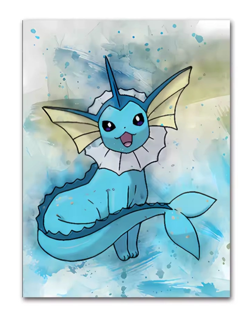 Posters Evolitions Pokémon – Décoration Murale Kawaii | Plusieurs Tailles