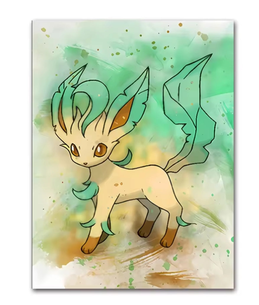 Posters Evolitions Pokémon – Décoration Murale Kawaii | Plusieurs Tailles