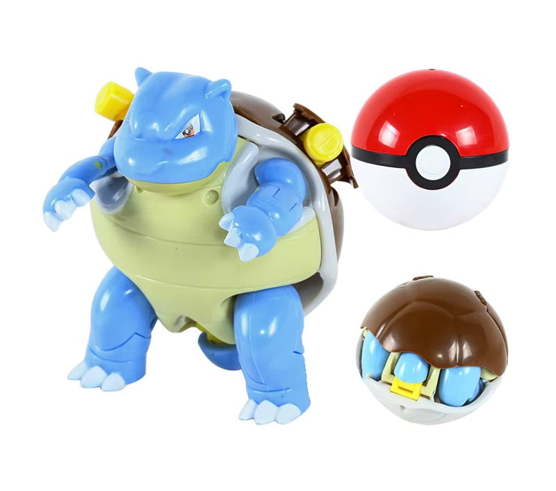 Tortank Pokéball Transformable – Figurine Pokémon Surprise