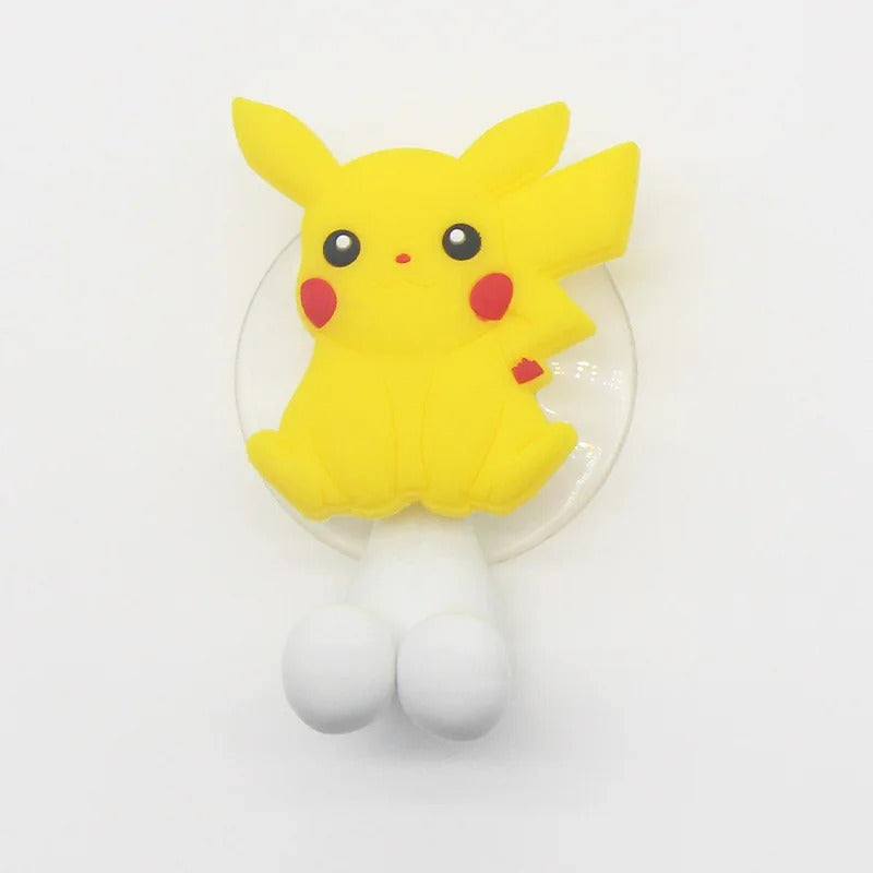 Support mural Pokéball à ventouse – Porte-brosse à dents ou petit accessoire